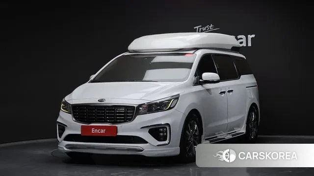 Kia The New Carnival 2018 Белый из Кореи