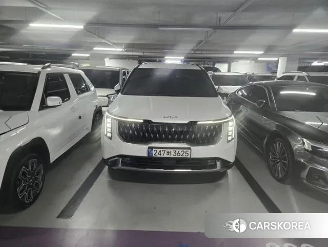 Kia The New Carnival 4th Generation 2024 Белый из Кореи