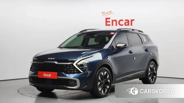 Kia Sportage 5th Generation 2022 Синий из Кореи