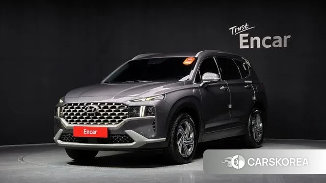 Hyundai The New Santa Fe 2021 Серый из Кореи