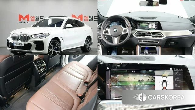 BMW X6 (G06) 2023 Белый из Кореи