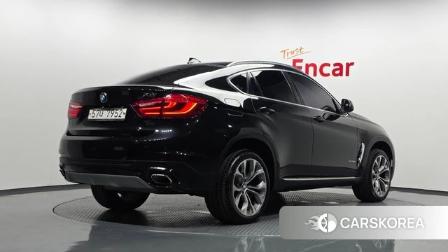 BMW X6 (F16) 2018 Черный из Кореи
