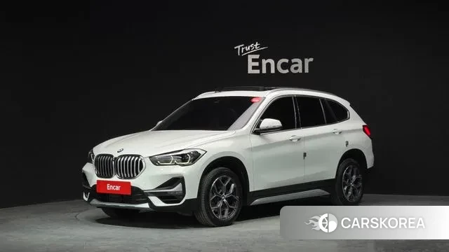 BMW X1 (F48) 2022 Белый из Кореи