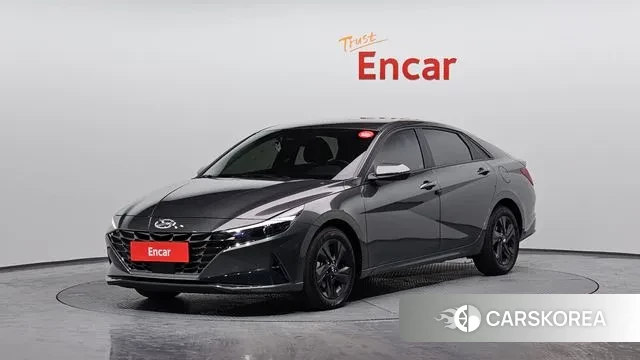 Hyundai Avante (CN7) 2022 Серый из Кореи