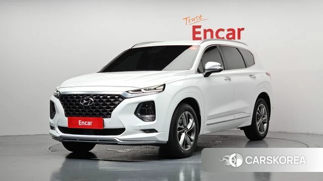 Hyundai Santa Fe TM 2019 Белый из Кореи