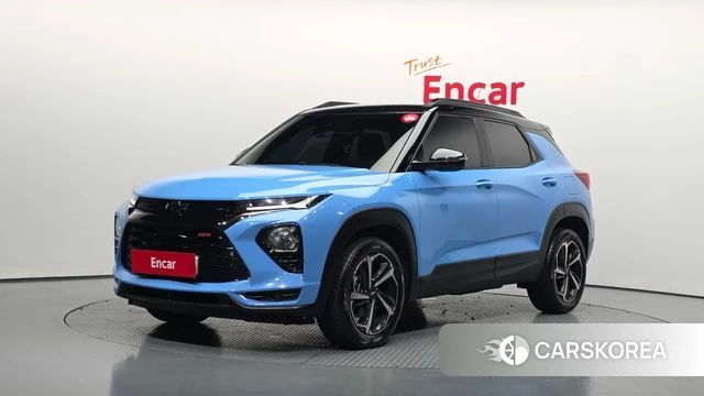 Chevrolet (GM Daewoo) Trailblazer 2023 Синий из Кореи