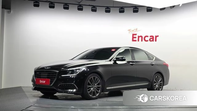 Genesis G80 2018 Черный из Кореи