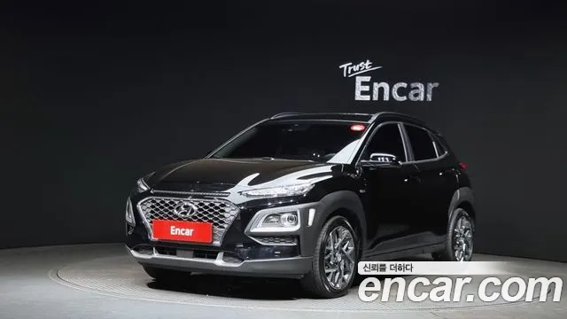 Hyundai Kona Hybrid 2019 Черный из Кореи