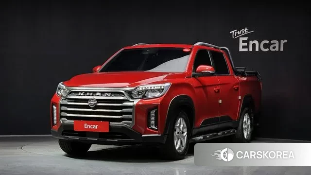 Ssangyong The New Rexton Sports Cannes 2023 Красный из Кореи