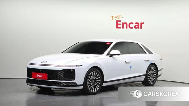Hyundai Grandeur Hybrid (GN7) 2023 Белый из Кореи
