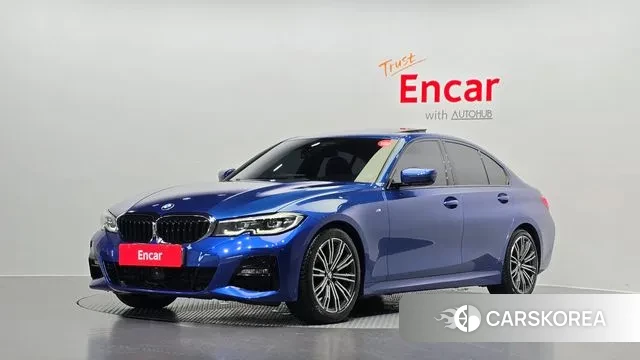 BMW 3 Series (G20) 2021 Синий из Кореи
