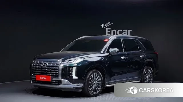 Hyundai The New Palisade 2023 Темно-зеленый из Кореи