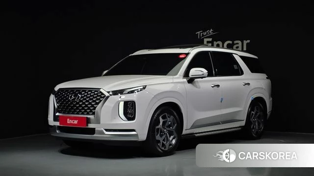 Hyundai Palisade 2021 Белый из Кореи