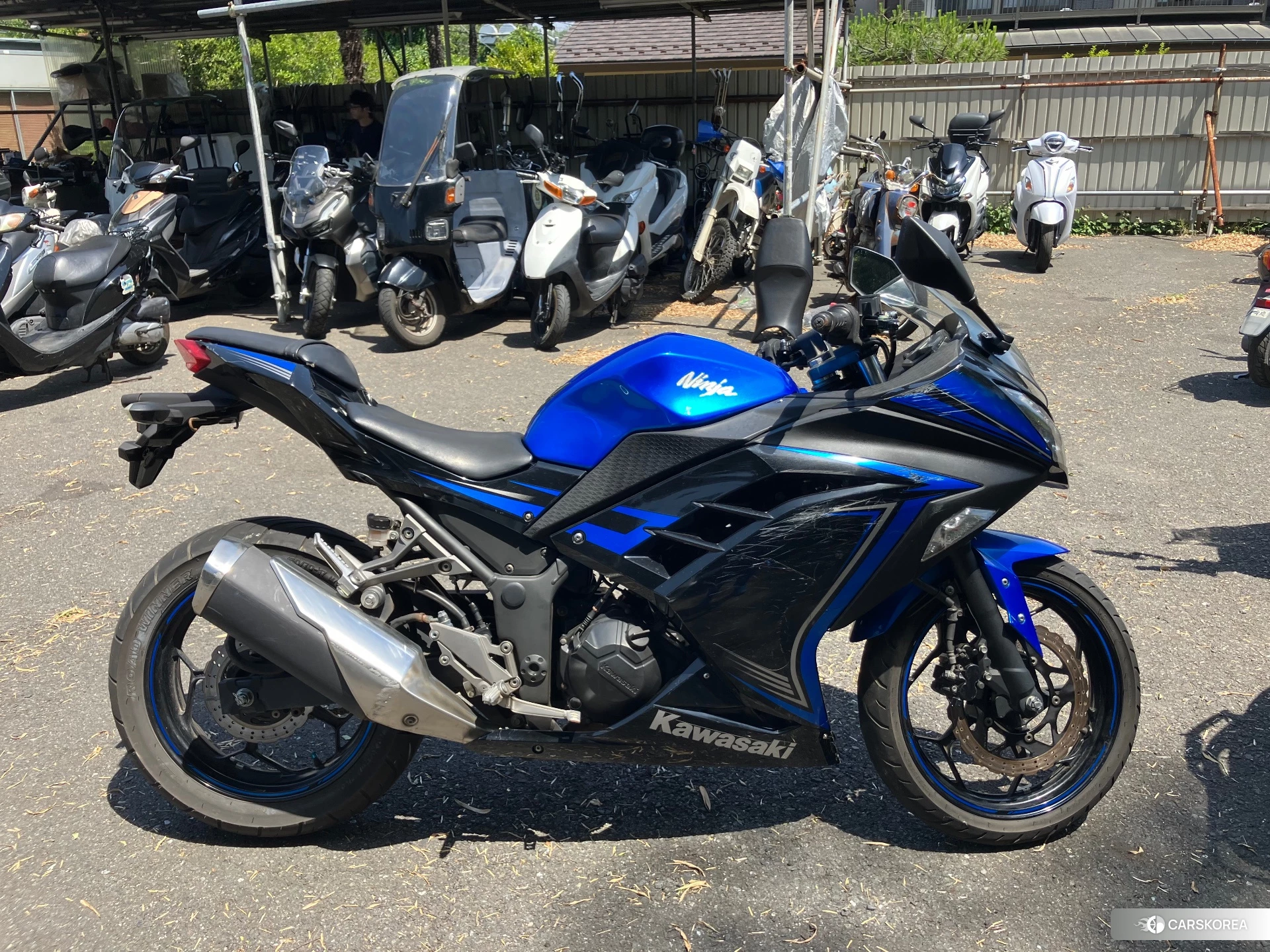 Kawasaki NINJA 250 2015 из Японии, фото 4