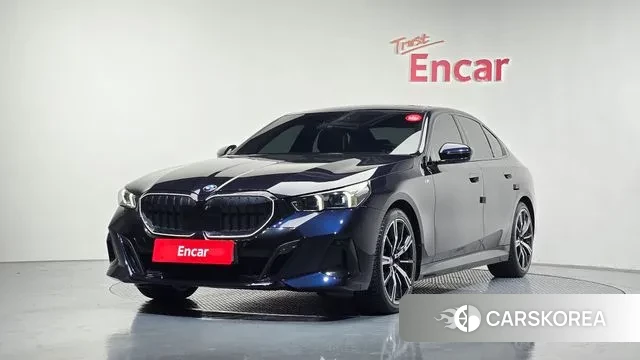 BMW 5 Series (G60) 2024 Черный из Кореи