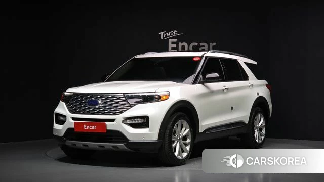 Ford Explorer 6th Generation 2022 Белый из Кореи