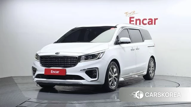 Kia The New Carnival 2018 Белый из Кореи