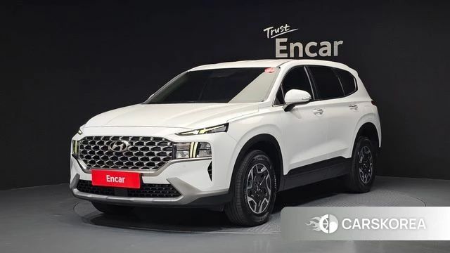 Hyundai The New Santa Fe 2022 Белый из Кореи