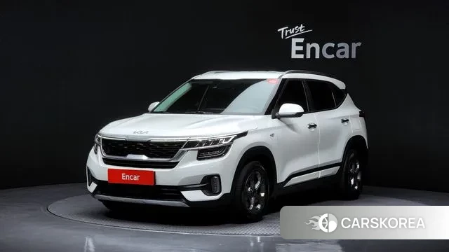 Kia Seltos 2022 Белый из Кореи