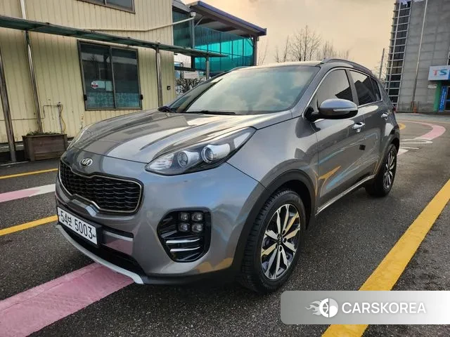 Kia Sportage 4th Generation 2018 Серый из Кореи