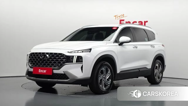 Hyundai The New Santa Fe 2023 Белый из Кореи