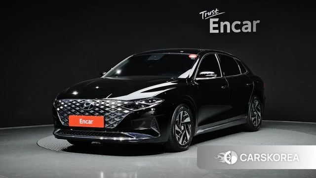 Hyundai The New Grandeur IG Hybrid 2021 Черный из Кореи