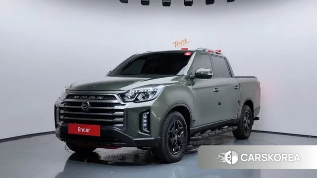 Ssangyong The New Rexton Sports Cannes 2022 Зеленый из Кореи