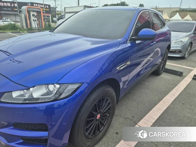 Jaguar F-PACE 2018 Синий из Кореи