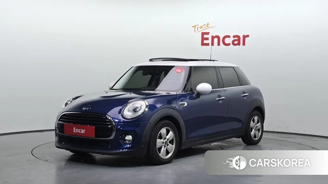 Mini Cooper D 2018 Синий из Кореи