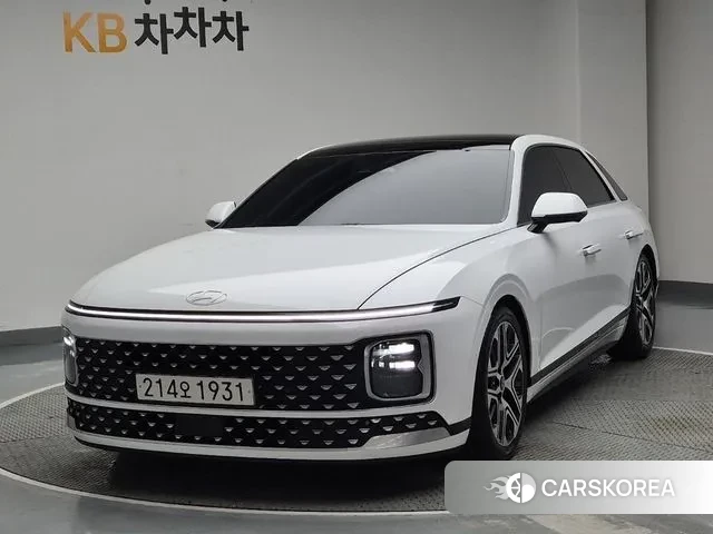 Hyundai Grandeur (GN7) 2025 Белый из Кореи