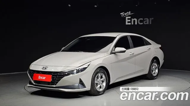Hyundai Avante (CN7) 2020 Серебристо-серый из Кореи