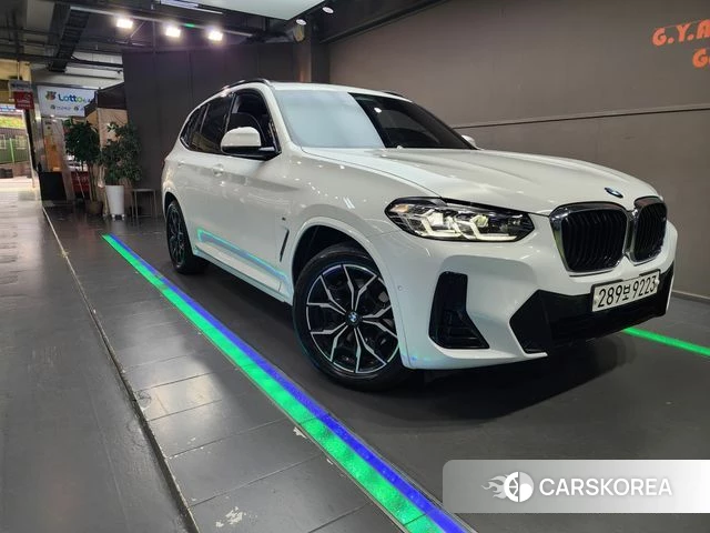 BMW X3 (G01) 2021 Белый из Кореи