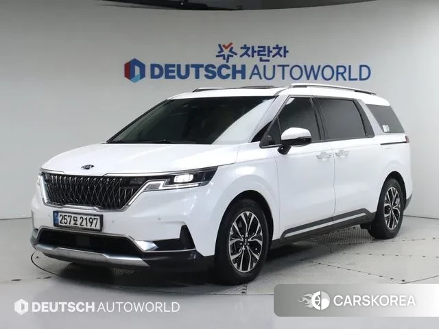 Kia Carnival 4th generation 2021 Белый из Кореи