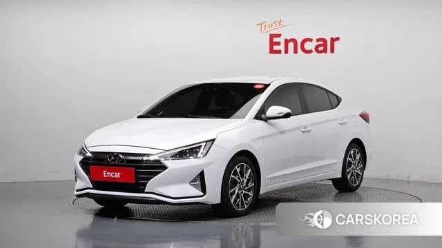 Hyundai The New Avante AD 2018 Белый из Кореи