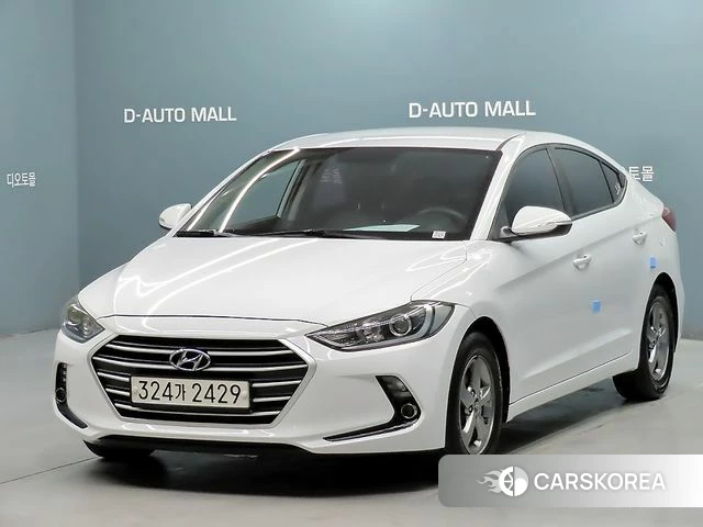 Hyundai Avante AD 2018 Белый из Кореи