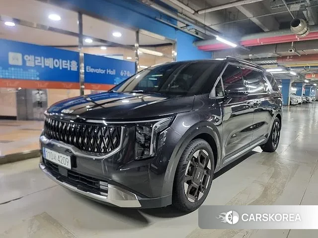 Kia The New Carnival 4th Generation 2024 Серый из Кореи
