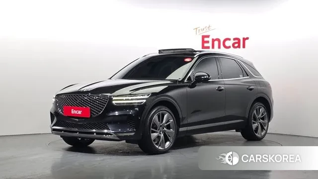 Genesis GV70 2021 Черный из Кореи