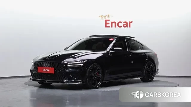 Genesis The New G70 2022 Черный из Кореи