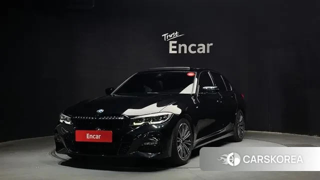 BMW 3 Series (G20) 2021 Черный из Кореи