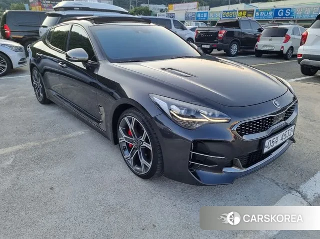 Kia Stinger 2018 Серый из Кореи