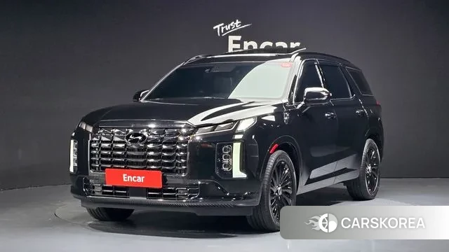 Hyundai The New Palisade 2023 Черный из Кореи