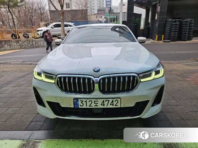 BMW 6 Series GT (G32) 2022 Белый из Кореи