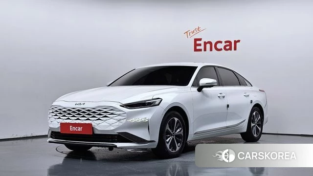 Kia K8 Hybrid 2022 Белый из Кореи