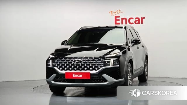 Hyundai The New Santa Fe 2021 Черный из Кореи