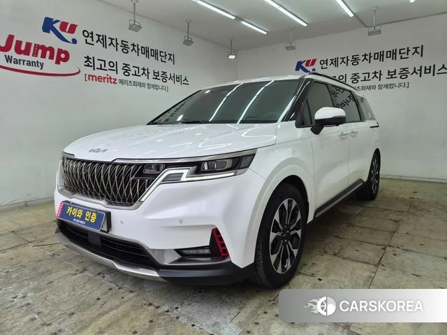 Kia Carnival 4th generation 2021 Белый из Кореи