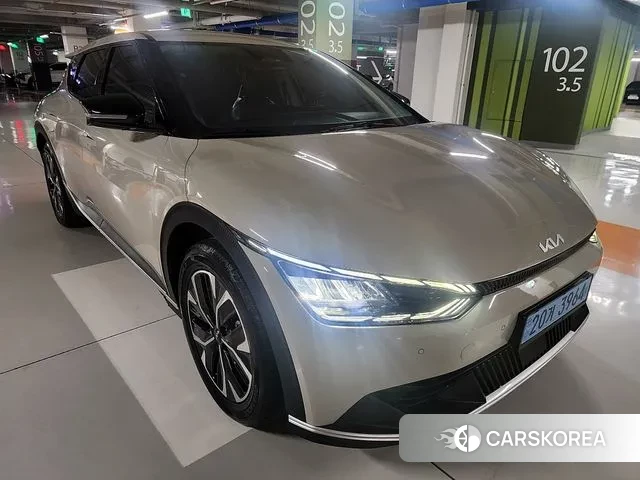 Kia EV6 2022 Жемчужный цвет из Кореи