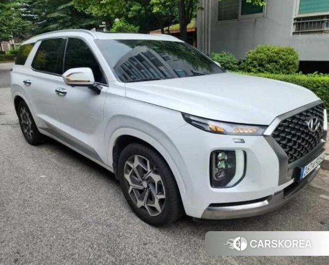 Hyundai Palisade 2021 Белый из Кореи