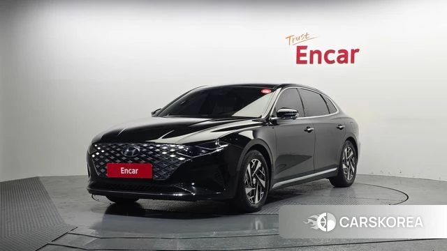 Hyundai The New Grandeur IG Hybrid 2020 Черный из Кореи