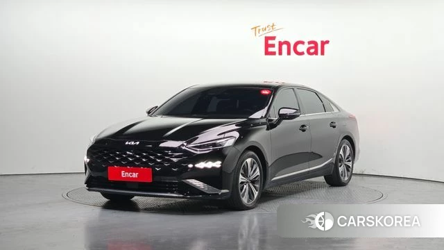 Kia K8 Hybrid 2021 Черный из Кореи