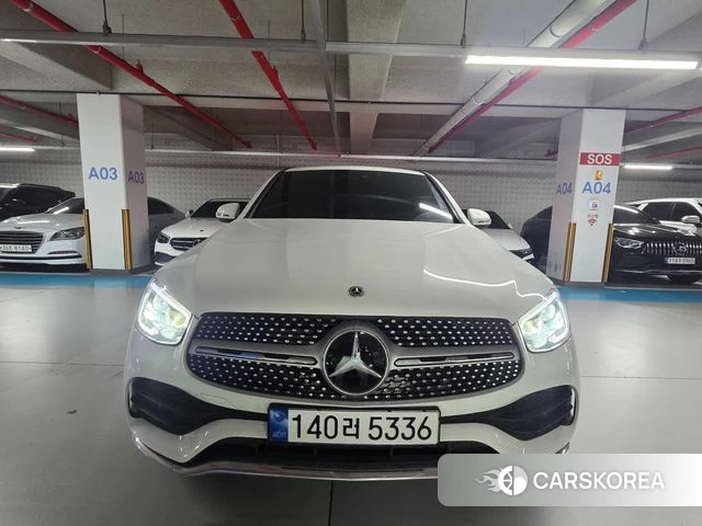 Mercedes-Benz GLC-Class X253 2021 Белый из Кореи